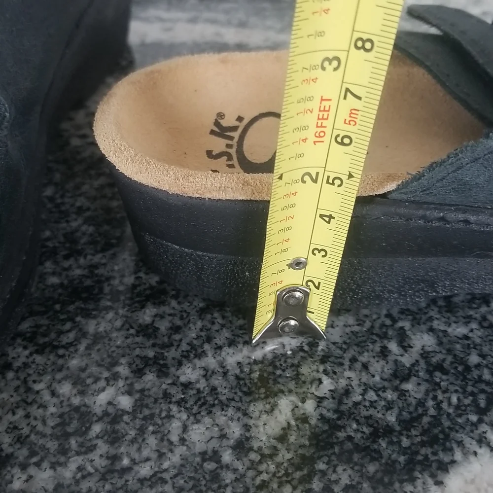 T.S.K. Made in Canada ❤ Sz 40 ❤ Like New ❤ Handmade Sustainable Leather European - Picture 10 of 10